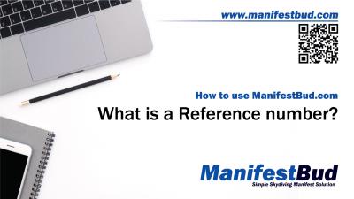 #3 Manifest Bud reference number